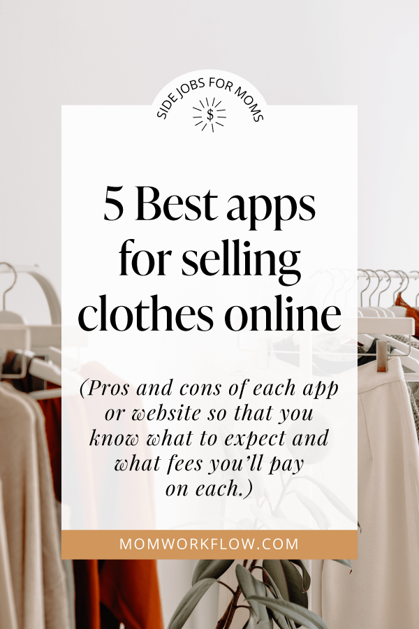 5 Best apps for selling clothes online